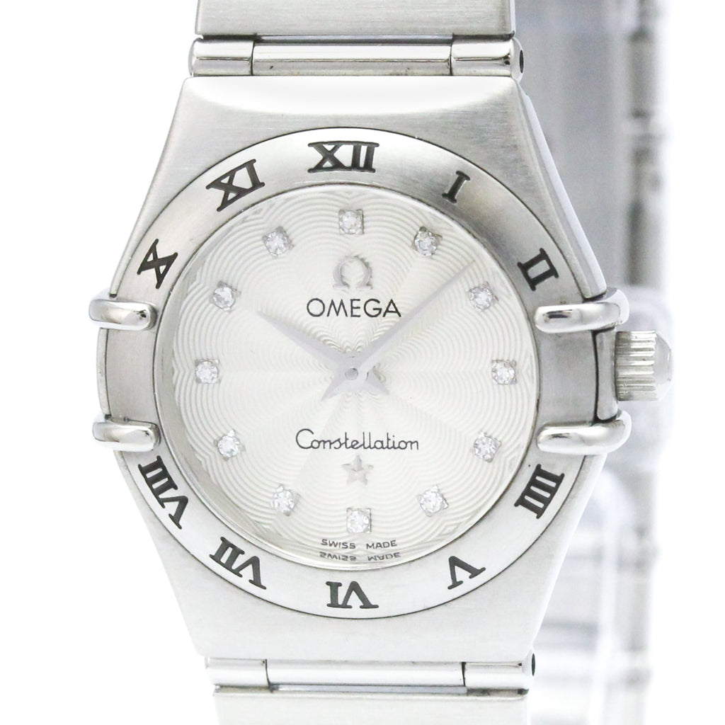 Omega Constellation · Diamond · Steel · Quartz