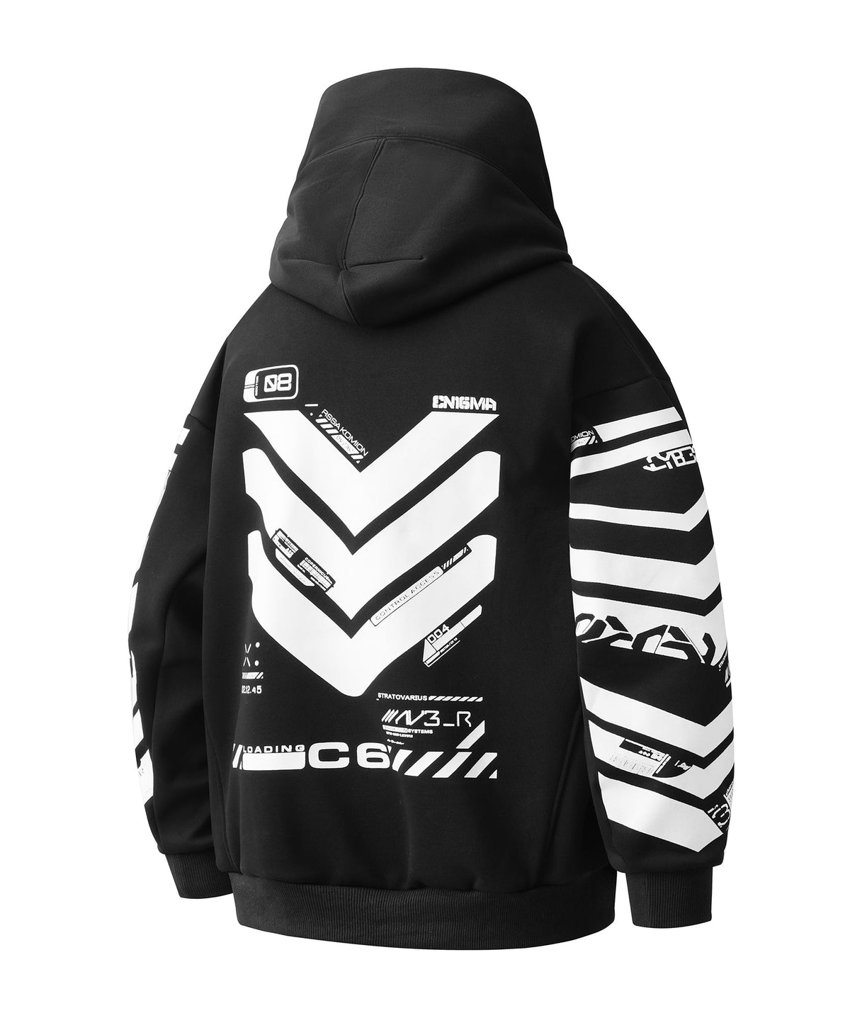 Sim25 Cyberpunk Neck Gaiter Hoodie